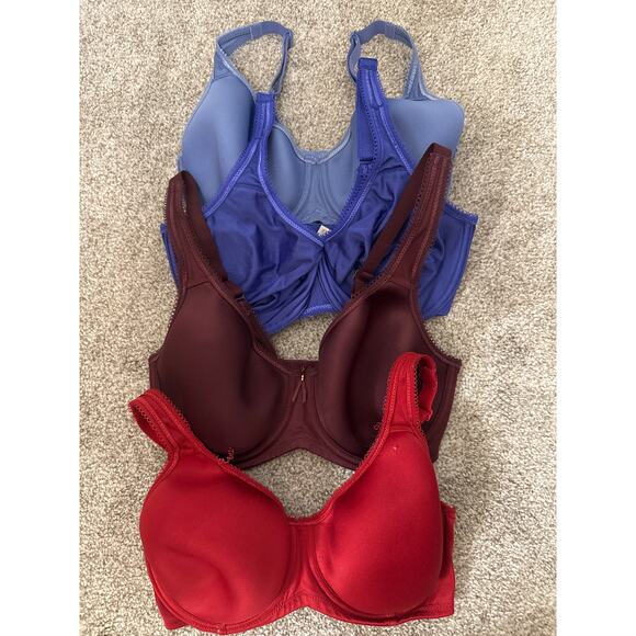 Wacoal Basic Beauty Underwire T-Shirt Bra Bundle (4)-32DD - Picture 2 of 6